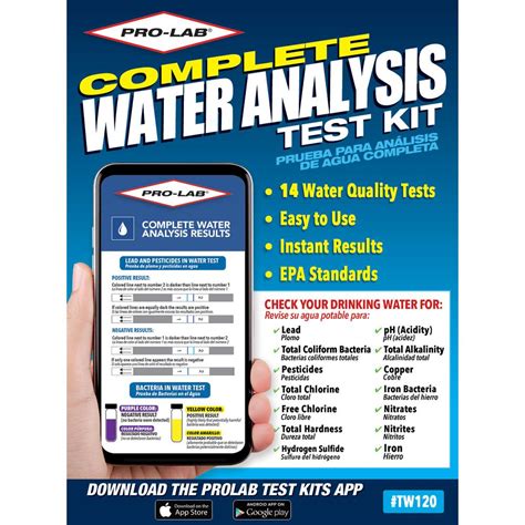 hard water test home depot|home depot water quality test.